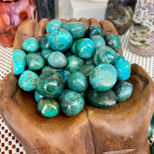 Chrysocolla Tumbled Stone