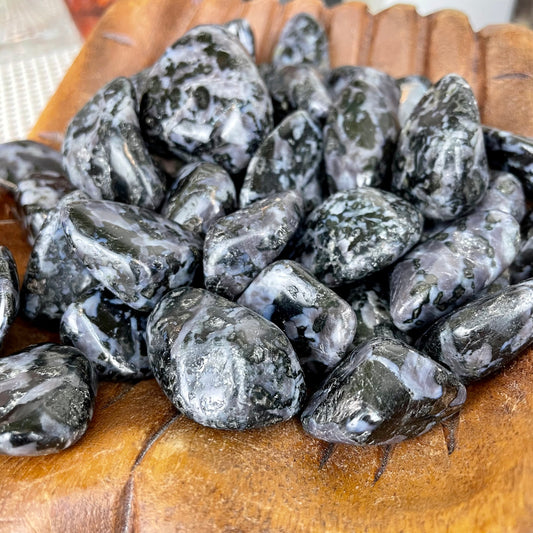 Indigo Gabbro Tumbled Stone